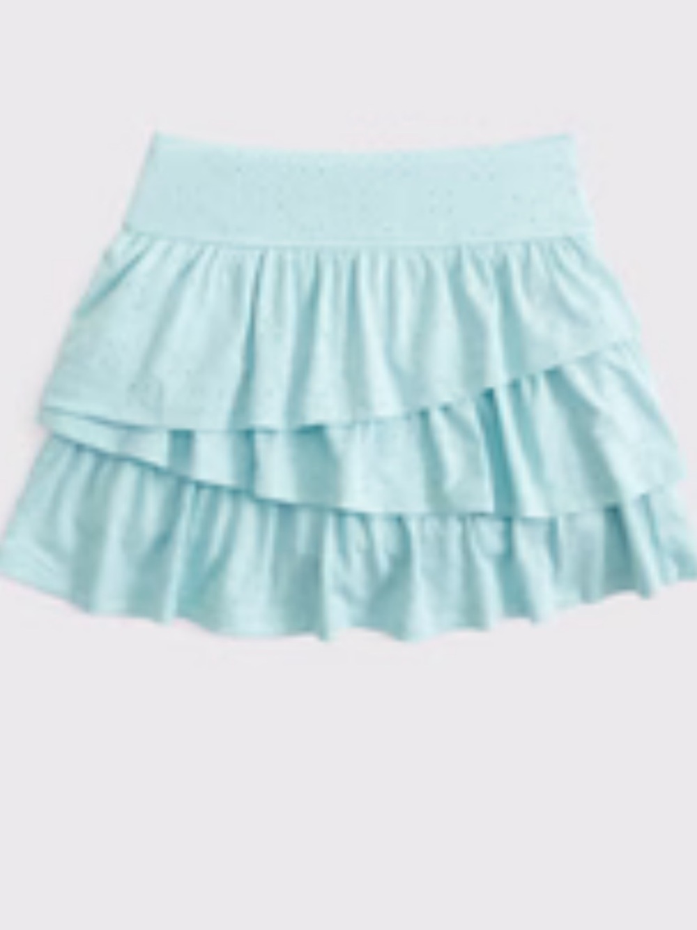 Abercrombie kids ypb tiered ruffle mini skort girls size 11 / 12